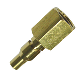 SP Air - Air Tool Fitting - Plug Male 1/4 Female Thread Jamec Style 2Pc Carded | A105-2C